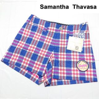 サマンサタバサ(Samantha Thavasa)の【新品タグ付き】サマンサタバサ ゴルフショートパンツ レディースM(ウエア)