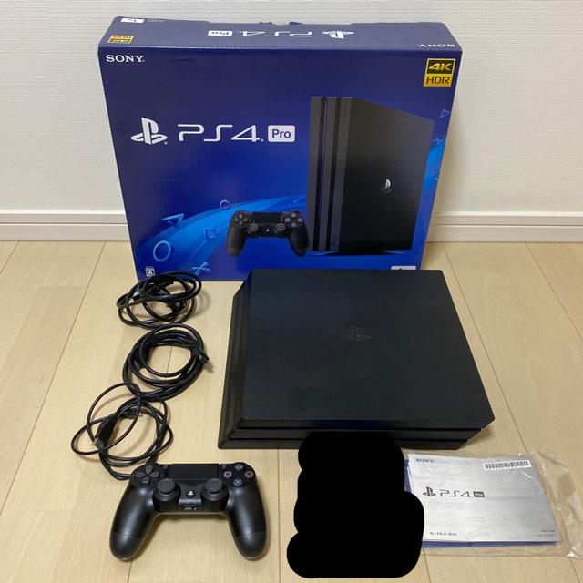 (ソフト3本付き)SONY PlayStation4 Pro 本体