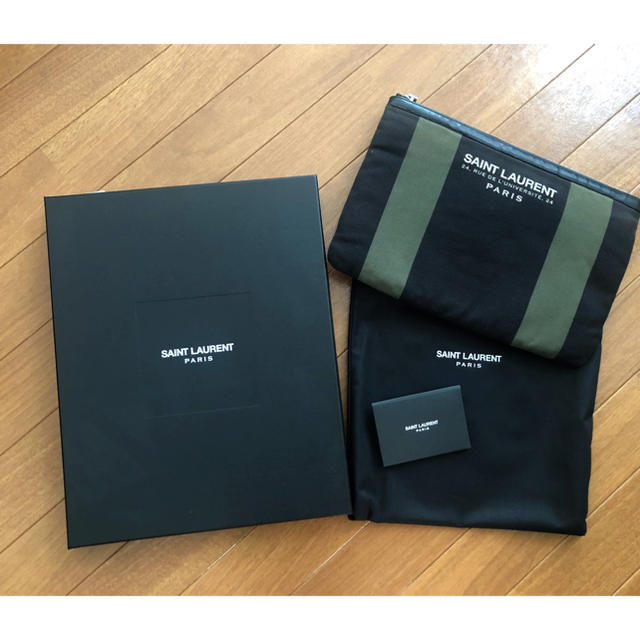 Saint Laurent - 専用✳︎サンローラン クラッチバッグ キャンバスの