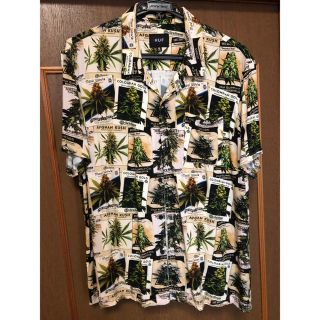 ハフ(HUF)のHUF GREEN THUMB WOVEN TOP(シャツ)