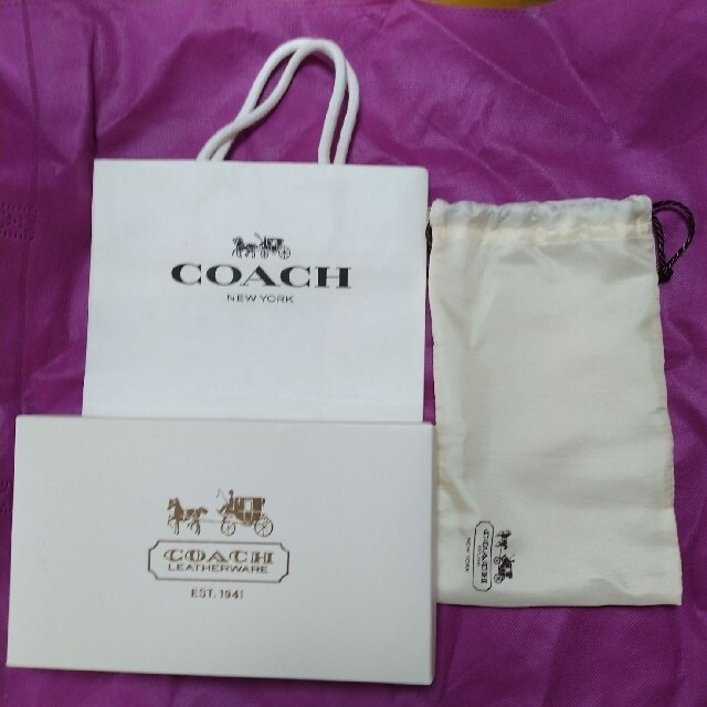 COACH(コーチ)のコーチ　長財布　メンズ用　専用袋付き メンズのファッション小物(長財布)の商品写真