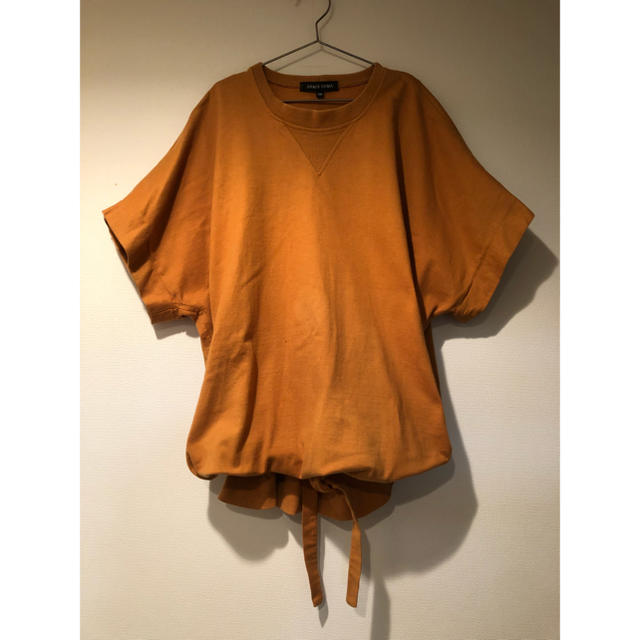 DAMIR DOMA(ダミールドーマ)のDAMIR DOMA ダミールドーマ 半袖 カットソー オレンジ メンズのトップス(Tシャツ/カットソー(半袖/袖なし))の商品写真