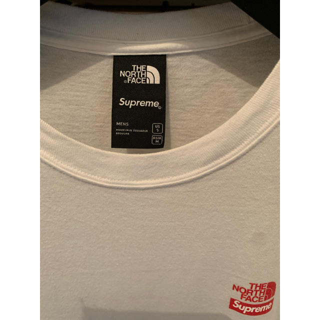 Supreme シュプリーム  ノースフェイス　コラボ Tシャツ　美品　Sサイズ