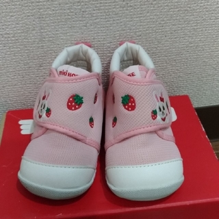 ミキハウス(mikihouse)のミキハウス　miki house　靴　12.0cm うさぎ　ピンク色(スニーカー)
