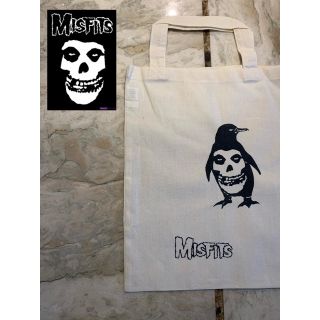 Misfits  ミスフィッツ　オリジナル　ペンギン　アート　トートバック　エコ(トートバッグ)