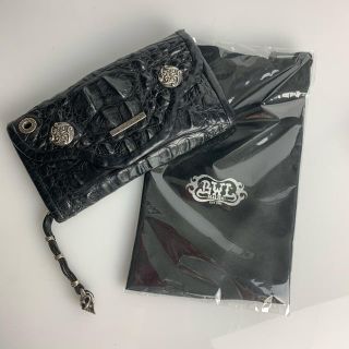 ビルウォールレザー(BILL WALL LEATHER)のビルウォールレザー ホーンバック アリゲーター ウォレット(長財布)