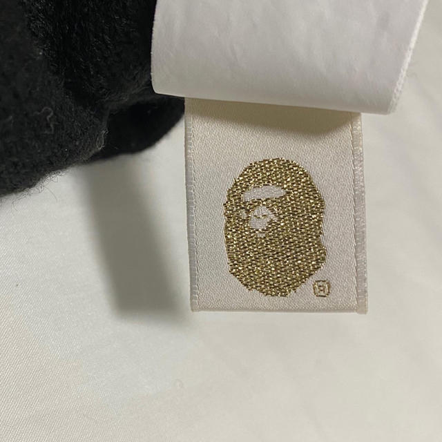 A BATHING APE(アベイシングエイプ)のBAPE Swarovski Ape Head Knit Cap ラインストーン メンズの帽子(ニット帽/ビーニー)の商品写真