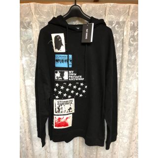 ラフシモンズ(RAF SIMONS)の新品20SS ラフシモンズ REG HOODIE PATCH パッチ パーカ(パーカー)