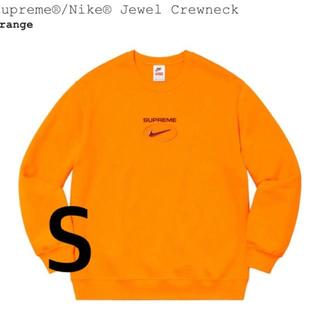 シュプリーム(Supreme)のSupreme®/Nike® Jewel Crewneck Orange S(スウェット)