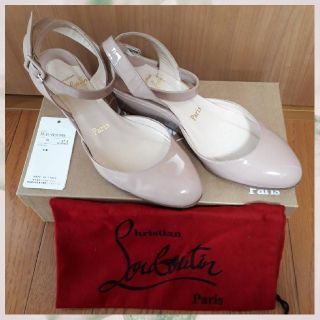 クリスチャンルブタン(Christian Louboutin)のChristian Louboutin ルブタン サンダル エナメル 37(サンダル)