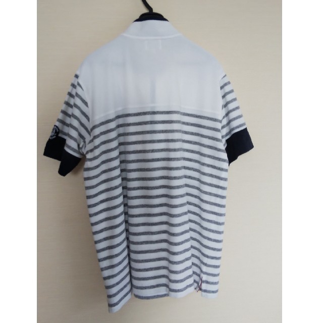 SINACOVA(シナコバ)のSINA COVA パイル地 ポロシャツLサイズ メンズのトップス(Tシャツ/カットソー(半袖/袖なし))の商品写真