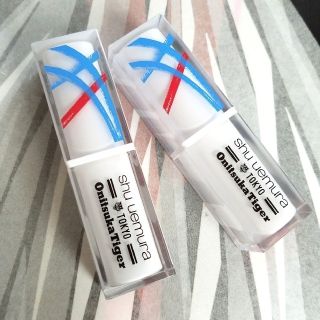 シュウウエムラ(shu uemura)の✤shu uemura✤ルージュアンリミテッドラッカーシャイン限定色2本セット売(口紅)