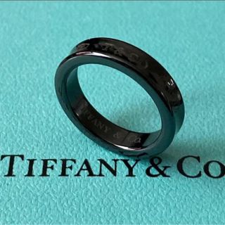 ティファニー(Tiffany & Co.)の《最終値下げ》ティファニー　ブラックチタンリング(リング(指輪))