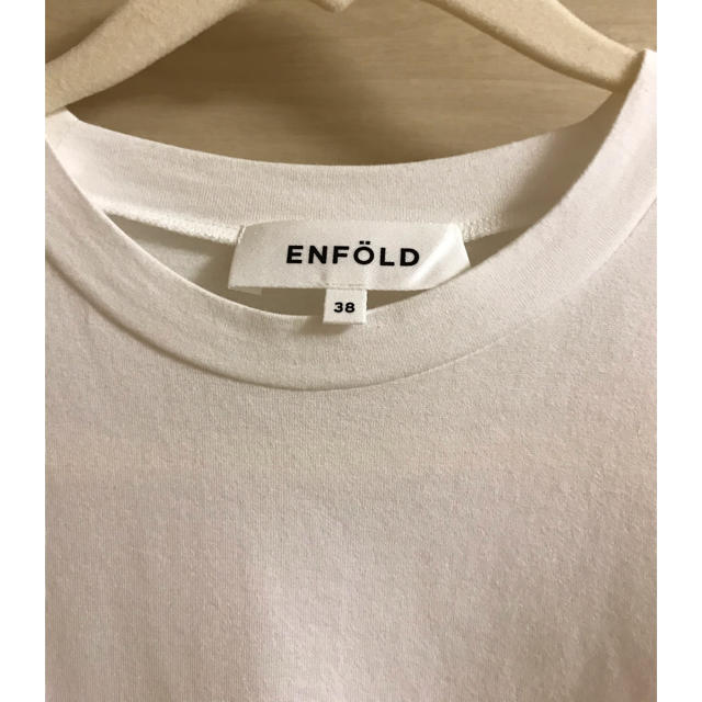 ENFOLD(エンフォルド)のENFOLD 白Tシャツ レディースのトップス(Tシャツ(半袖/袖なし))の商品写真