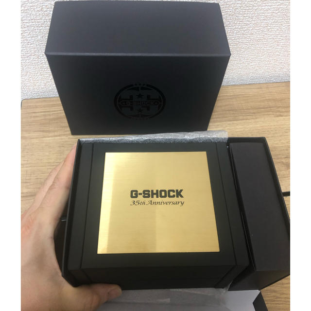 新品CASIO G-SHOCK 35周年記念 ゴールド ジーショック