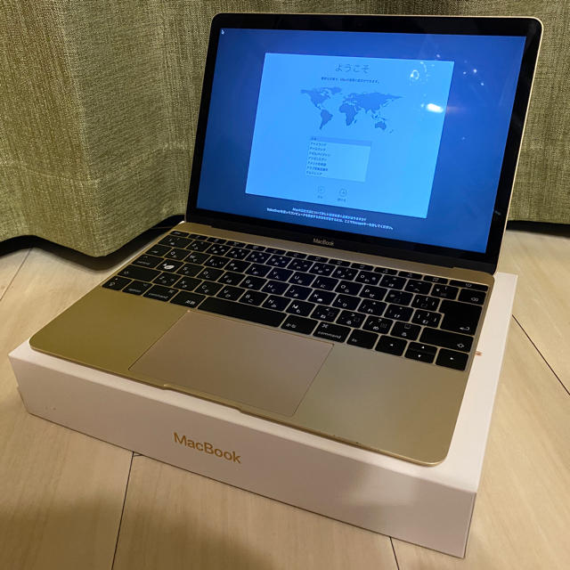 PC/タブレットMacBook12 2017年モデル ゴールド