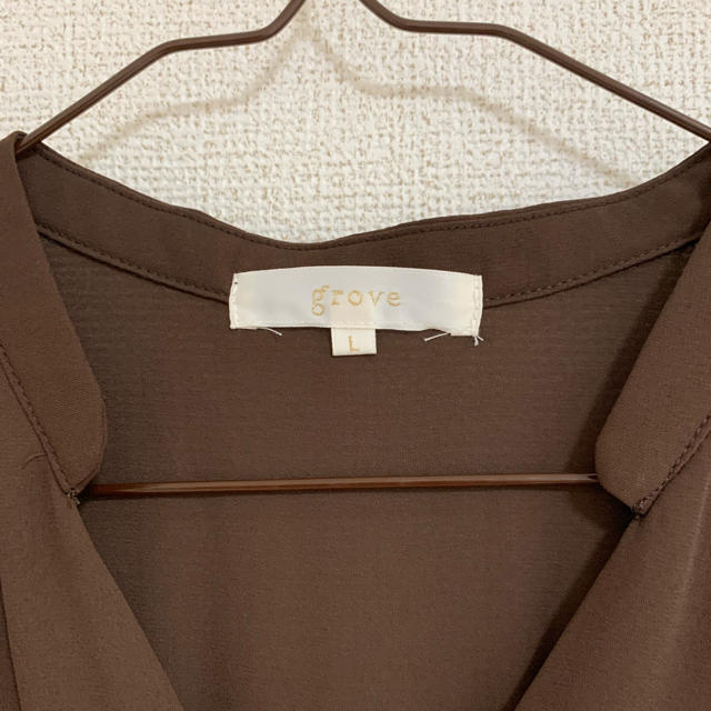 grove(グローブ)のグローブ　ブラウス レディースのトップス(シャツ/ブラウス(半袖/袖なし))の商品写真
