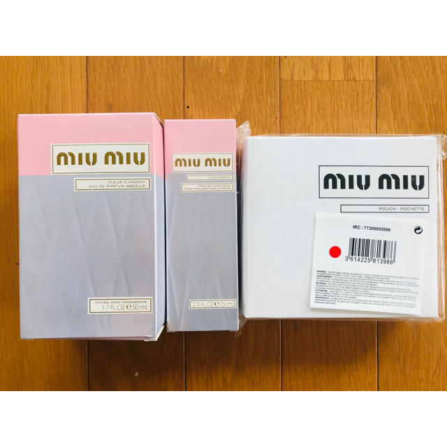 miumiu(ミュウミュウ)の【未使用】MIUMIU フルールダルジャン コスメ/美容の香水(香水(女性用))の商品写真