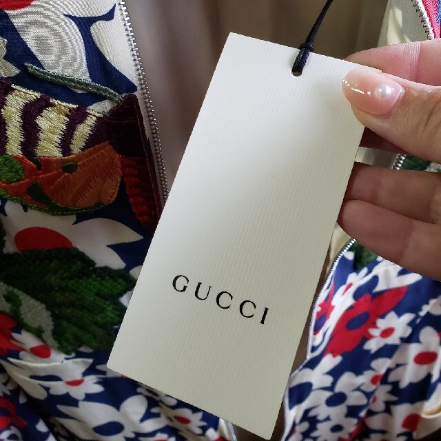 Gucci(グッチ)のGUCCIグッチ18ss　フローラルワンピース レディースのワンピース(ロングワンピース/マキシワンピース)の商品写真