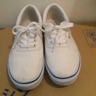 ヴァンズ(VANS)のVANS ホワイト スニーカー(スニーカー)