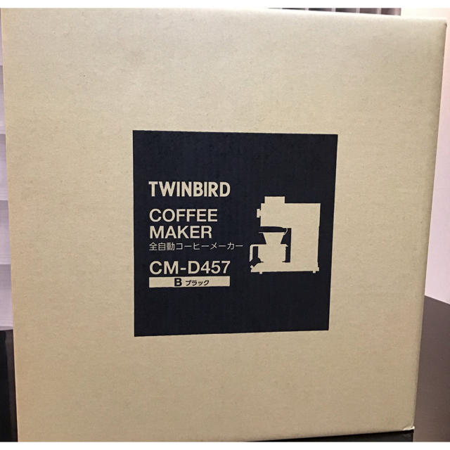 TWINBIRD コーヒーメーカー　CM-D457-B