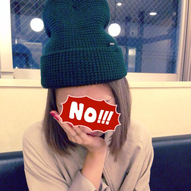 moussy(マウジー)のmoussy ♡ ワッフルニット帽 レディースの帽子(ニット帽/ビーニー)の商品写真