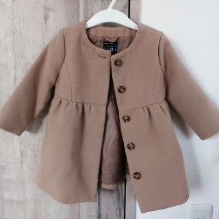 ベビーギャップ(babyGAP)のbabygap　90cm　ノーカラーコート(コート)