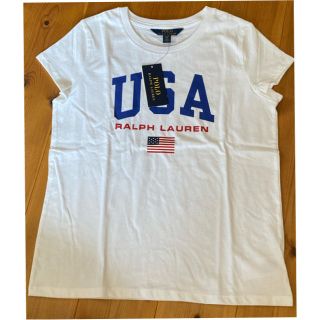 ポロラルフローレン(POLO RALPH LAUREN)のラルフローレン　ガールズ　フレンチスリーブTシャツ(Tシャツ/カットソー)