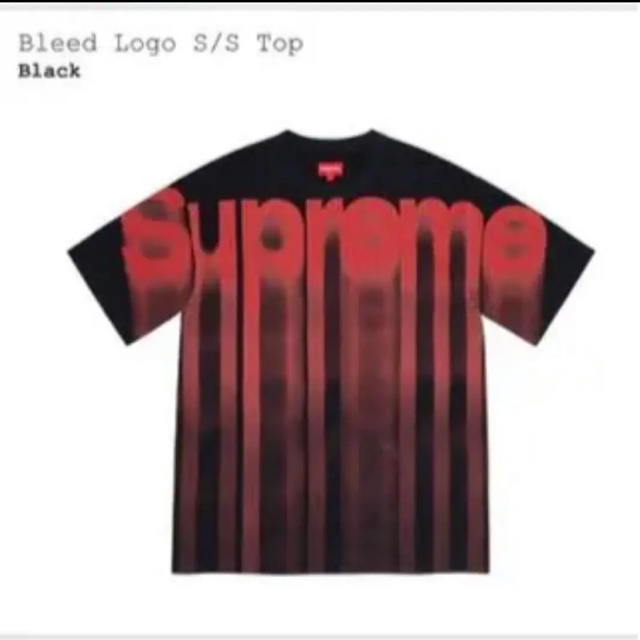 supreme Bleed Logo s/s Topトップス