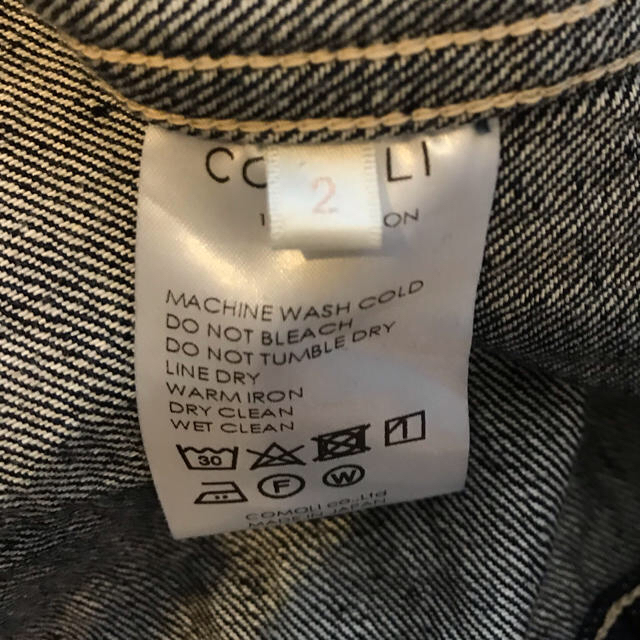 COMOLI(コモリ)の【新品未使用品】comoli デニムジャケット　20aw メンズのジャケット/アウター(Gジャン/デニムジャケット)の商品写真