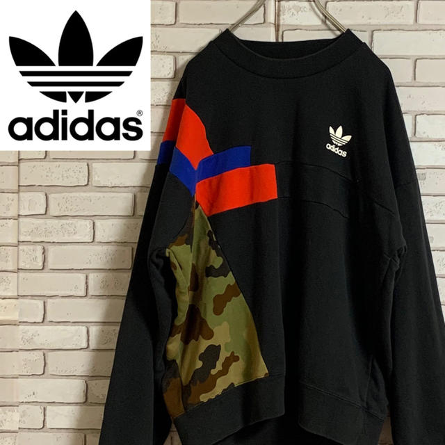 adidas(アディダス)の90s 古着 アディダス L スウェット ビッグシルエット  ゆるだぼ メンズのトップス(スウェット)の商品写真