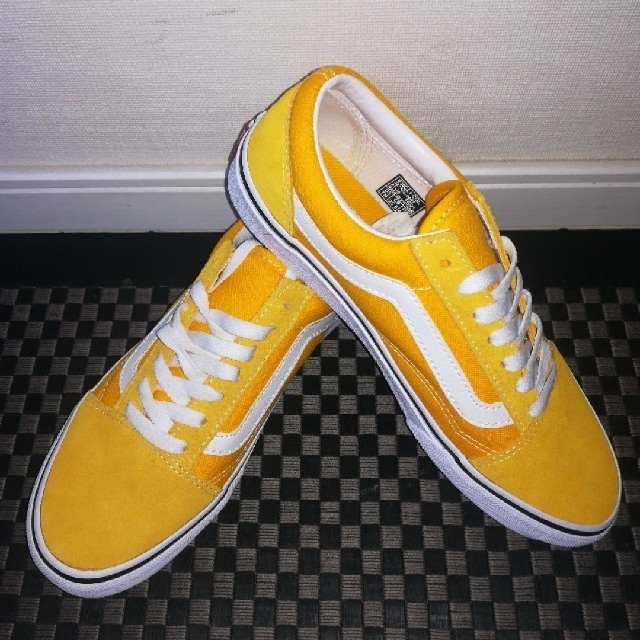 VANS(ヴァンズ)のオールドスクー✧新品✧VANS OLD SKOOL DX イエロー 25.5cm メンズの靴/シューズ(スニーカー)の商品写真