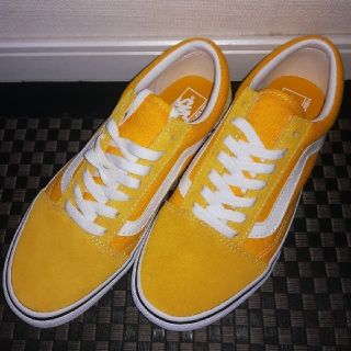 ヴァンズ(VANS)のオールドスクー✧新品✧VANS OLD SKOOL DX イエロー 25.5cm(スニーカー)