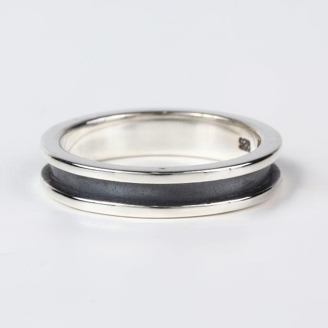 (17号) シルバー リング 925 メンズ 指輪 黒化 ブラック メンズのアクセサリー(リング(指輪))の商品写真