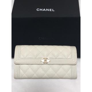 シャネル(CHANEL)のCHANEL 長財布ボーイ27番台　専用です(財布)