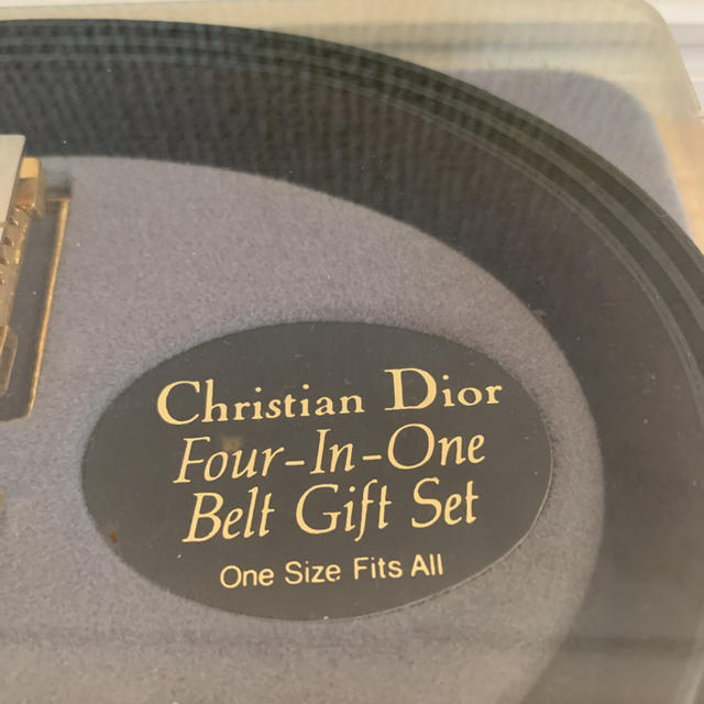 【Christian Dior】ベルト ギフトセット バックル2つ