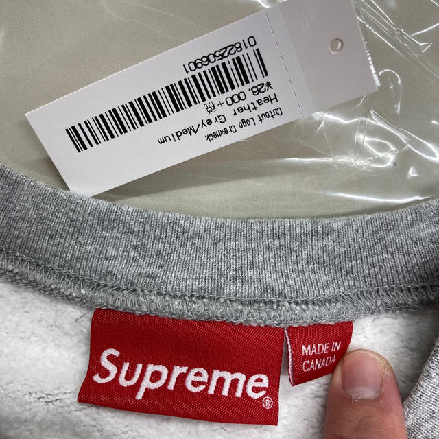 Supreme(シュプリーム)のsupreme cutout logo crewneck カットアウトロゴ メンズのトップス(スウェット)の商品写真