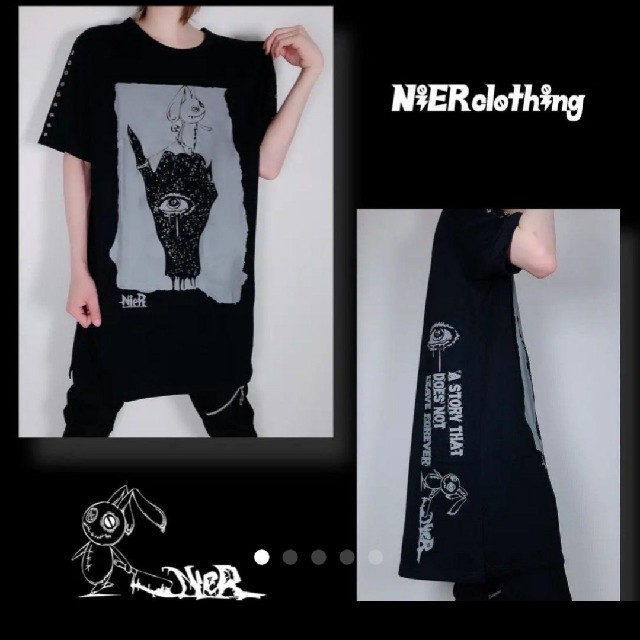 【NieR】 DECORATE SLLEVE CUTSEW LONG