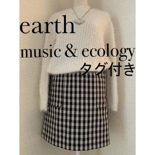 アースミュージックアンドエコロジー(earth music & ecology)のearth music & ecology  タグ付き スカート(ミニスカート)