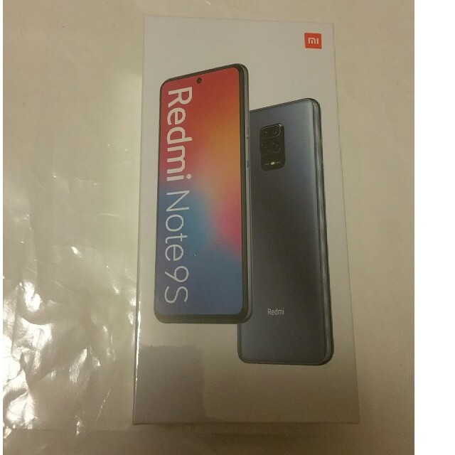 新品未開封　Redmi Note 9S 128GB Blue 国内品