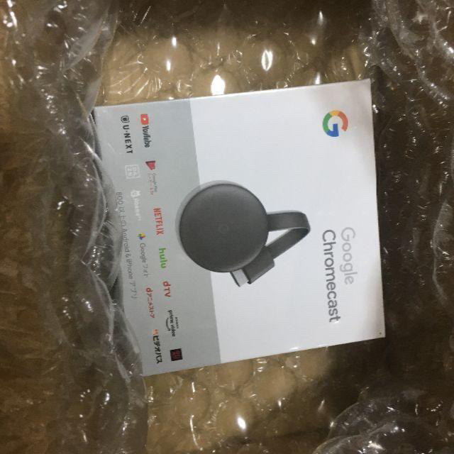 未開封★Google Chromecast GA00439-JP チャコール