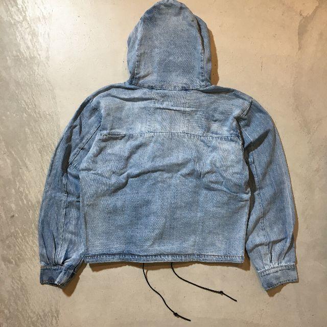 FEAR OF GOD(フィアオブゴッド)のmnml HOODED DENIM JACKET denim（L) メンズのジャケット/アウター(Gジャン/デニムジャケット)の商品写真