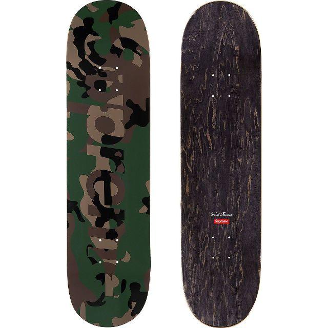 supreme‼️Camo Logo Skateboard