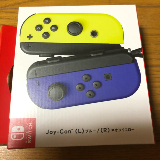 Joy-Con(L) ブルー / (R) ネオンイエローエンタメ/ホビー