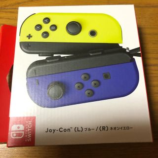 ニンテンドースイッチ(Nintendo Switch)のJoy-Con(L) ブルー / (R) ネオンイエロー(その他)