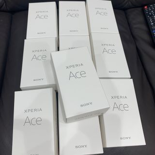 sony xperia ace simフリー10台　ブラック　スマホ　まとめ(スマートフォン本体)