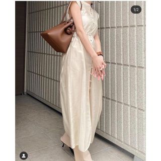 トゥデイフル(TODAYFUL)のorgandy china dress(ロングワンピース/マキシワンピース)