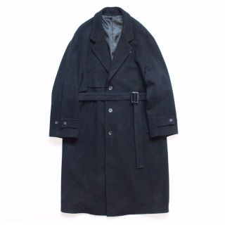 サンシー(SUNSEA)のstein 19aw lay chester coat (black)(チェスターコート)