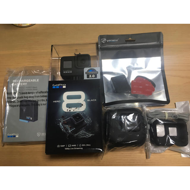 GoPro(ゴープロ)の【即購入OK】GoPro HERO8 Black 本体 CHDHX-801-FW スマホ/家電/カメラのカメラ(コンパクトデジタルカメラ)の商品写真