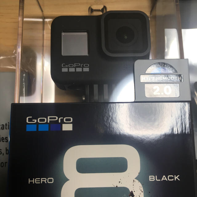 GoPro(ゴープロ)の【即購入OK】GoPro HERO8 Black 本体 CHDHX-801-FW スマホ/家電/カメラのカメラ(コンパクトデジタルカメラ)の商品写真